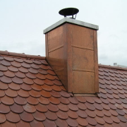 Kaminverkleidung Kupfer