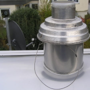 Kaminhutdurchführung