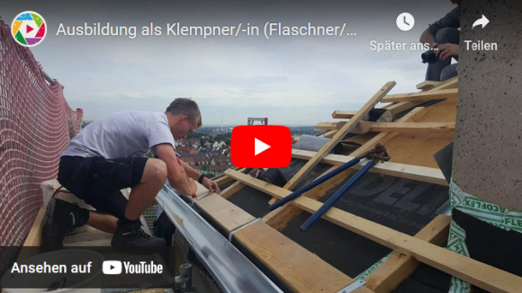 AZUBI-TV: Ausbildung als Klempner/-in (Flaschner/in, Spengler/in, Blechner/in)