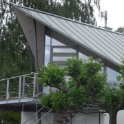 Spitzer Giebel Dachneigung 45 Grad
