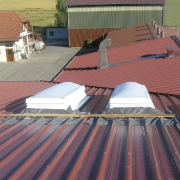 Stahl Trapezblechdach