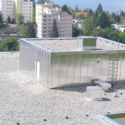 Verkleidung in Winkelfalztechnik