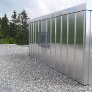 Verkleidung aus Aluminium