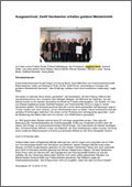 Verleihung des "goldenen" Meisterbriefes am 07.12.10